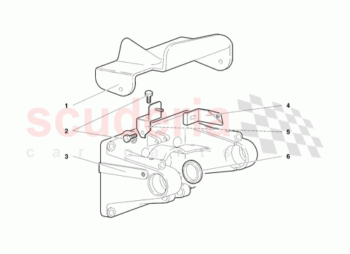 Part Diagram for Lamborghini 004234610