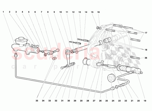 Part Diagram for Lamborghini 004219984
