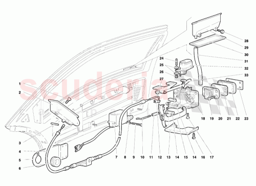 Part Diagram for Lamborghini 410837015