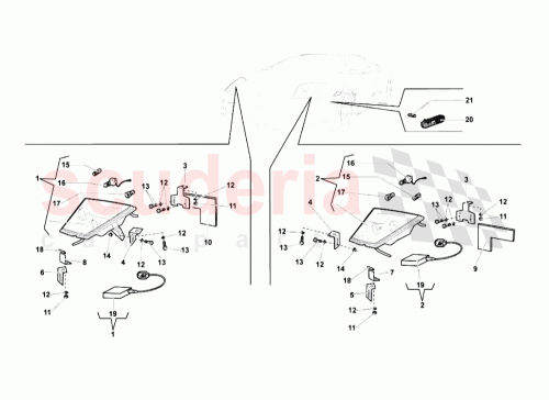 Part Diagram for Lamborghini WHT002953