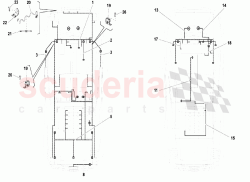 Part Diagram for Lamborghini 408971551AB
