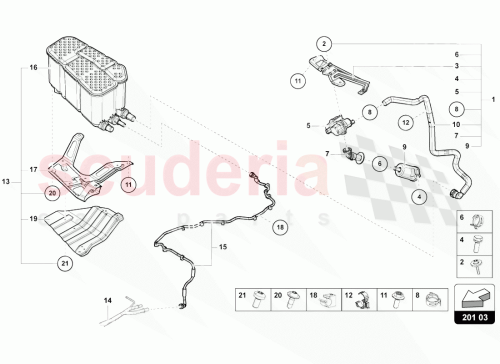 Part Diagram for Lamborghini N10354503