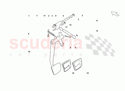 Part Diagram for Lamborghini N124391