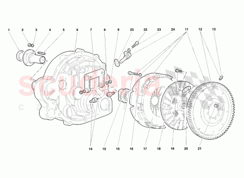 Part Diagram for Lamborghini 002130016