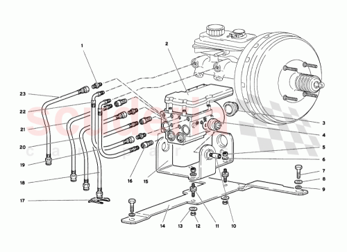 Part Diagram for Lamborghini 0031008511