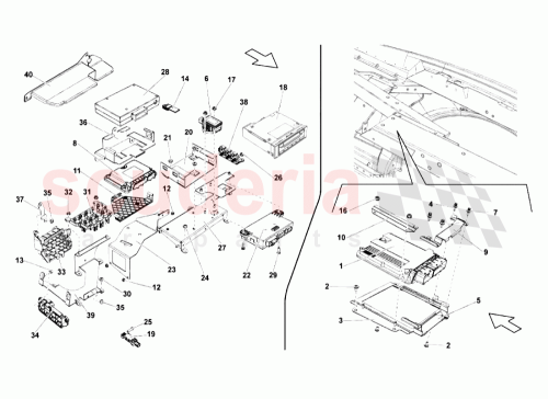 Part Diagram for Lamborghini 407907347