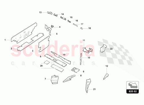 Part Diagram for Lamborghini 4T0863901B