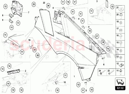 Part Diagram for Lamborghini 470854960L