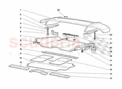 Part Diagram for Lamborghini 0097004615
