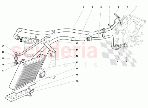 Part Diagram for Lamborghini 004133292
