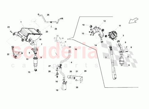 Part Diagram for Lamborghini 407201159