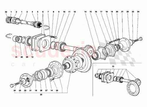 Part Diagram for Lamborghini 002337199