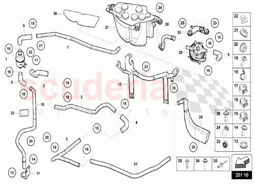 Part Diagram for Lamborghini 470117157D
