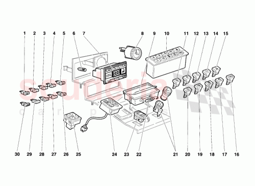 Part Diagram for Lamborghini 006029662