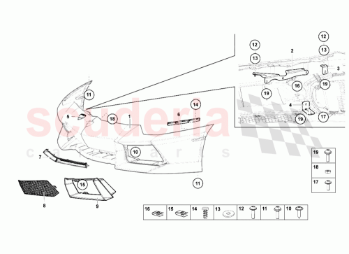 Part Diagram for Lamborghini 470807325C