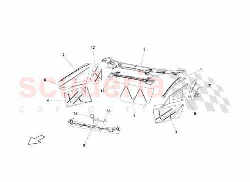 Part Diagram for Lamborghini 410806762