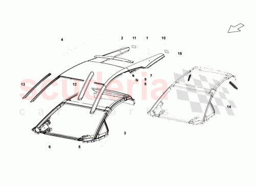 Part Diagram for Lamborghini 408817101