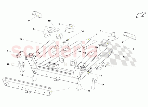 Part Diagram for Lamborghini 400805179L