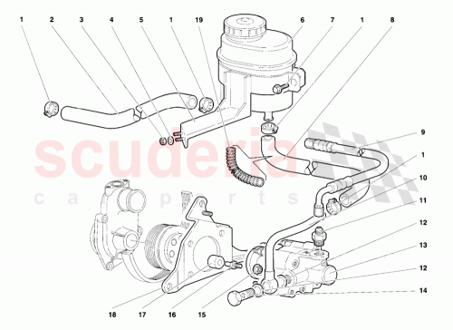 Part Diagram for Lamborghini 004032356