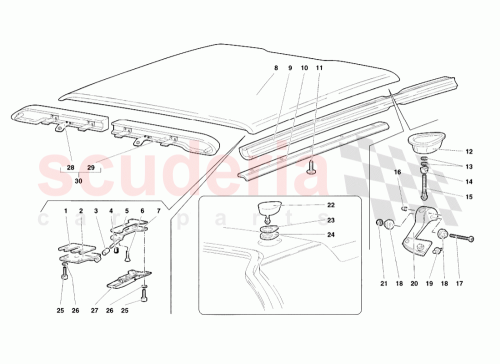 Part Diagram for Lamborghini 009907317