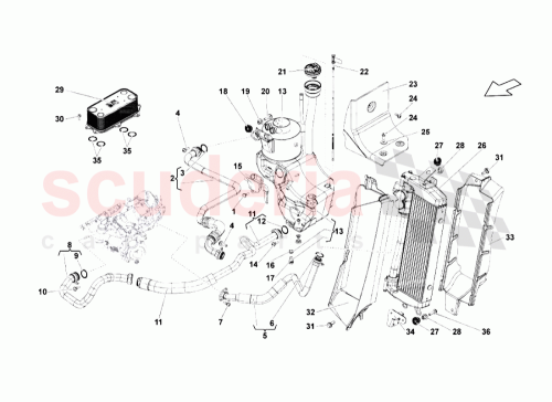 Part Diagram for Lamborghini 400117335A