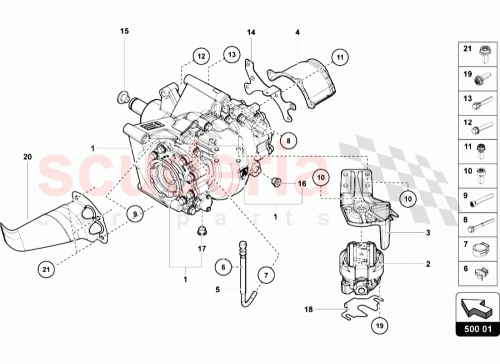 Part Diagram for Lamborghini N10717001