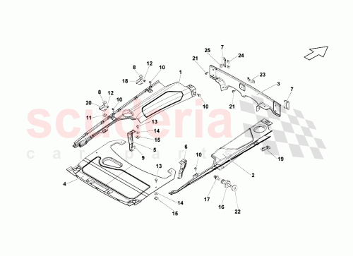 Part Diagram for Lamborghini 07L103723M