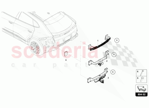 Part Diagram for Lamborghini 4ML803881