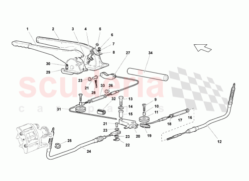 Part Diagram for Lamborghini 418711115