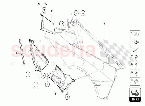 Part Diagram for Lamborghini 470122193E