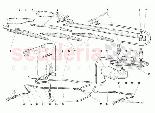 Part Diagram for Lamborghini 009420227