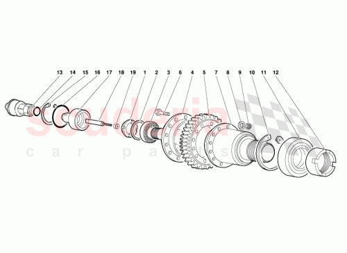Part Diagram for Lamborghini 002426583