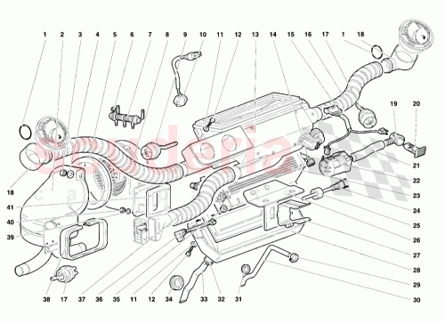 Part Diagram for Lamborghini 009414531