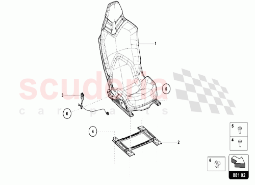 Part Diagram for Lamborghini 470881263A
