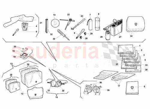 Part Diagram for Lamborghini 400012003BF