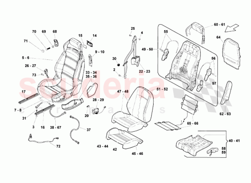 Part Diagram for Lamborghini 111857799