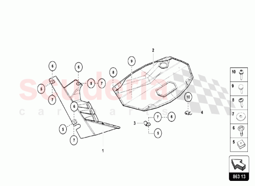 Part Diagram for Lamborghini 470103786N
