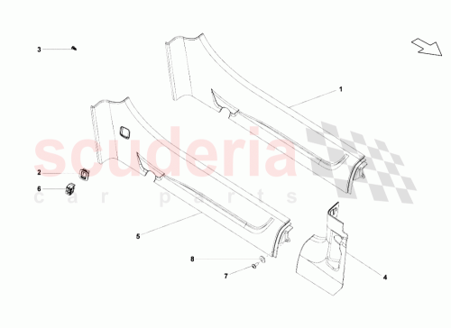 Part Diagram for Lamborghini 407854903