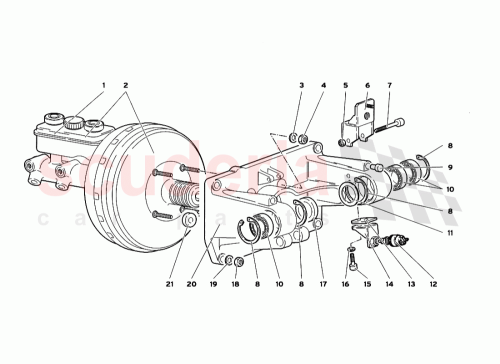 Part Diagram for Lamborghini 0042004496