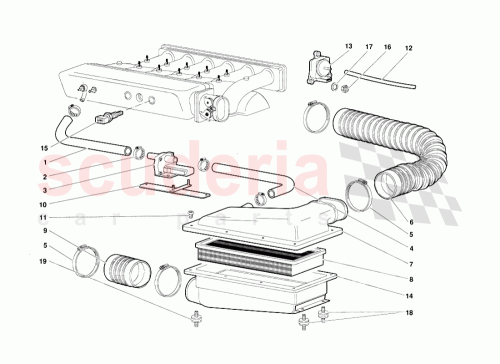 Part Diagram for Lamborghini 009411510