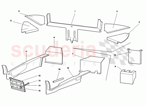 Part Diagram for Lamborghini 0078005154