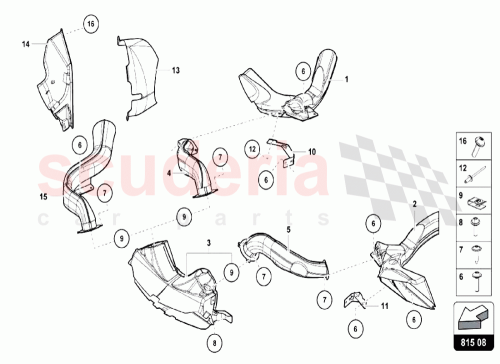 Part Diagram for Lamborghini 470805825E