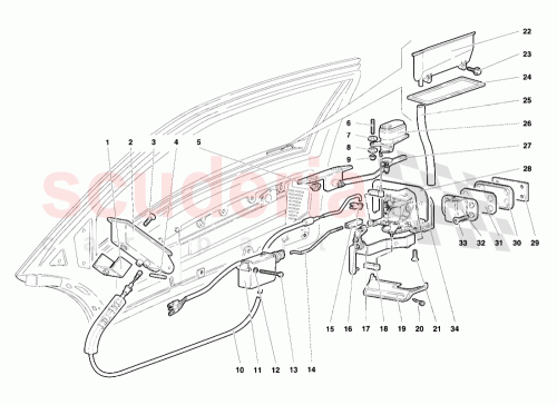 Part Diagram for Lamborghini 009921251