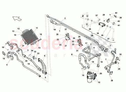 Part Diagram for Lamborghini WHT001247A