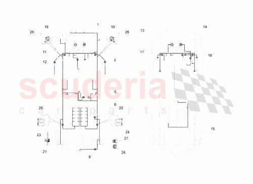 Part Diagram for Lamborghini 400971235B