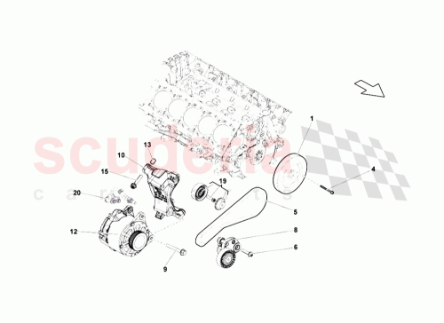 Part Diagram for Lamborghini N91005903