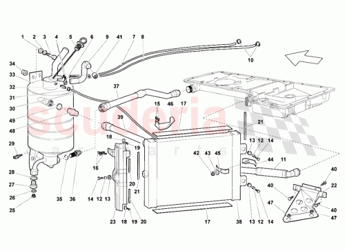Part Diagram for Lamborghini 07M115311C