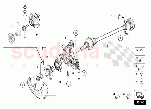 Part Diagram for Lamborghini 470501203H