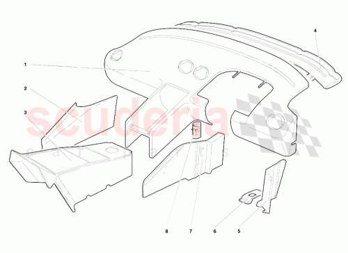 Part Diagram for Lamborghini 009414152