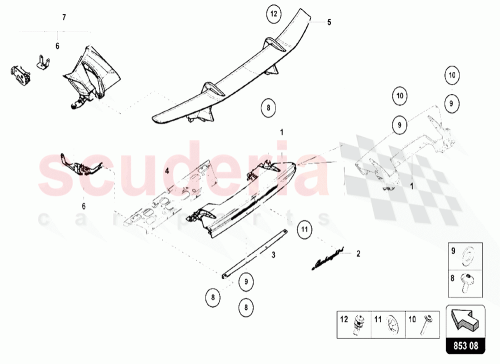 Part Diagram for Lamborghini N10442204